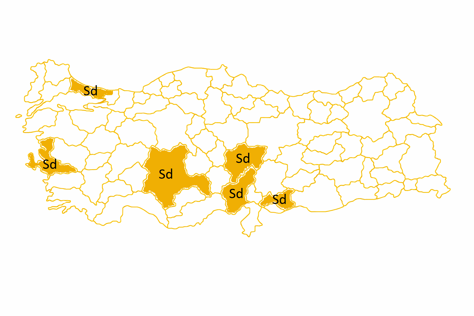 Türkiye Ofis Haritası